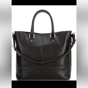 Dooney & Bourke Black Pebbled Leather Tote